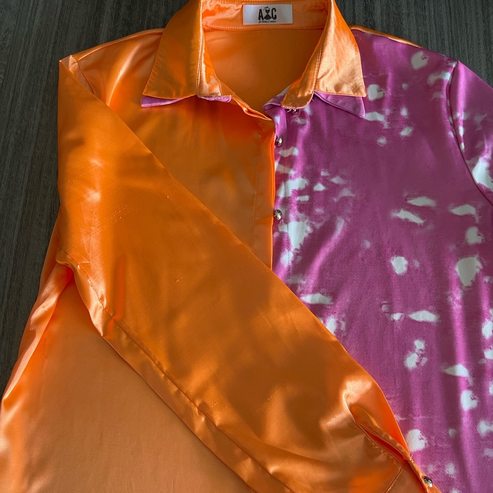 All Things Cherish, XL, pink/white/ orange